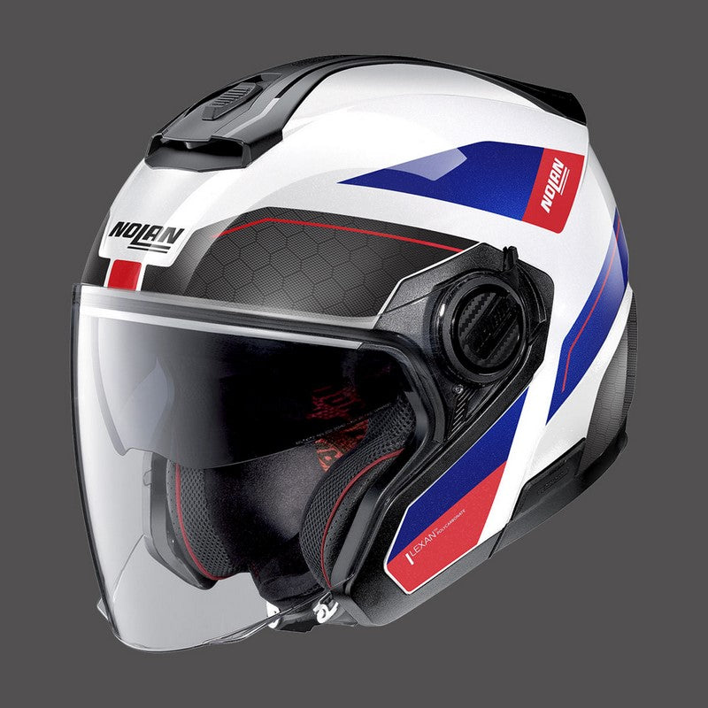 Nolan Jet Helmet N40.5 Pivot N-com Blue Red White | N45000526028