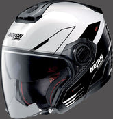 Nolan Jet Helmet N40-5 ZEFIRO N-COM, METAL WHITE | N45000911030