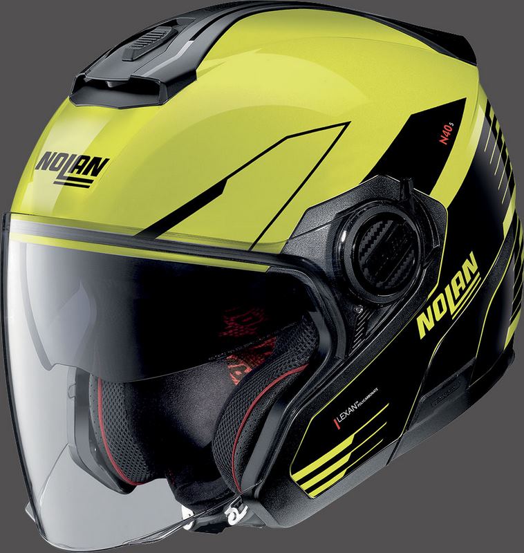 Nolan Jet Helmet N40-5 ZEFIRO N-COM, LED YELLOW | N45000911032