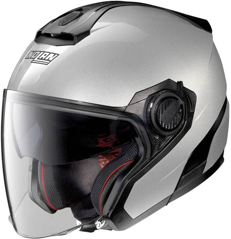 Nolan Jet Helmet N40-5 06 SPECIAL N-COM, Silver | N4Z000420011