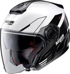 Nolan Jet Helmet N40-5 06 ZEFIRO N-COM, White | N4Z000911030