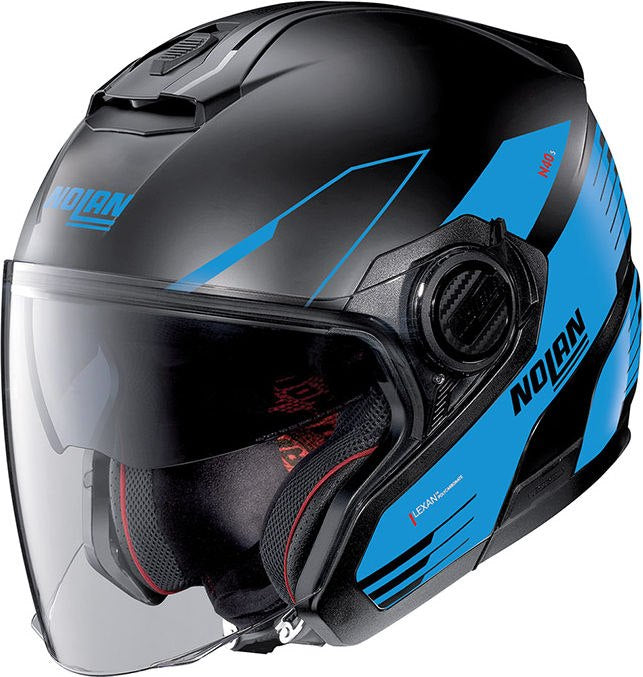 Nolan Jet Helmet N40-5 06 ZEFIRO N-COM, Blue | N4Z000911031