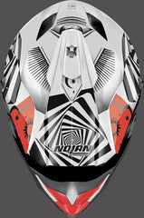 Nolan Full Face Helmet N53 RIDDLER, White Red | N53000644085