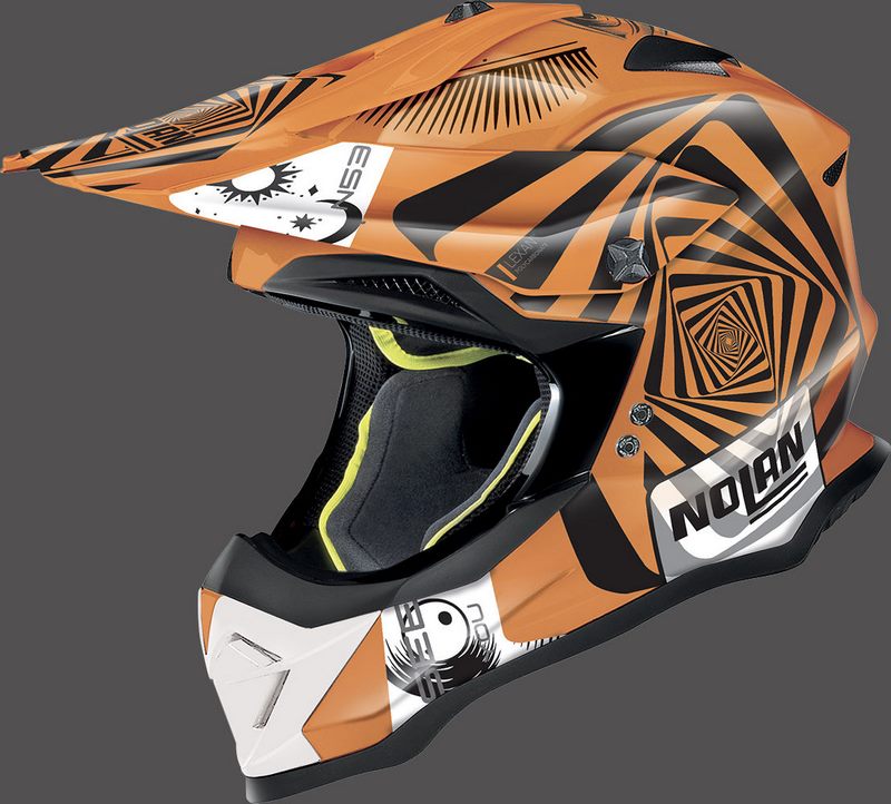 Nolan Full Face Helmet N53 RIDDLER, Orange | N53000644088