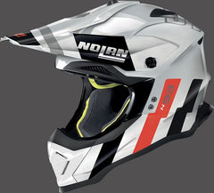 Nolan Full Face Helmet N53 SPARKLER, White Red | N53000799090