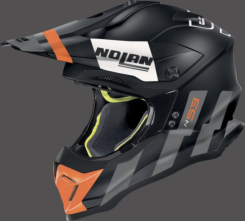 Nolan Full Face Helmet N53 SPARKLER, Black Orange | N53000799092