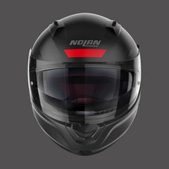 Nolan Full Face Helmet N60.6 Staple N-com Red Black Matt | N66000527041