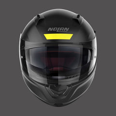 Nolan Full Face Helmet N60.6 Staple N-com Yellow Black Matt | N66000527042