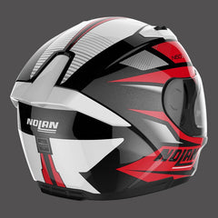 Nolan Full Face Helmet N60.6 Downshift N-com Red Black | N66000566036