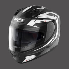 Nolan Full Face Helmet N60.6 Anchor N-com White Black Matt | N66000576021