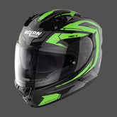 Nolan Full Face Helmet N60.6 Anchor N-com Green Black | N66000576024