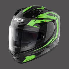 Nolan Full Face Helmet N60.6 Anchor N-com Green Black | N66000576024