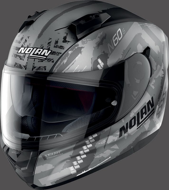 Nolan Full Face Helmet N60-6 WHEELSPIN, Black Grey | N66000619057
