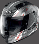 Nolan Full Face Helmet N60-6 WHEELSPIN, Black White | N66000619058