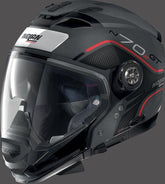 Nolan Modular Helmet N70-2 GT FLYWHEEL N-CO, FLAT LAVA GREY | N7G000586052