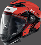 Nolan Modular Helmet N70-2 GT FLYWHEEL N-CO, CORSA RED | N7G000586054