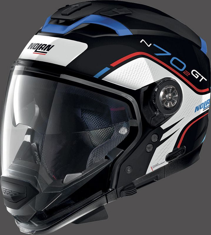 Nolan Modular Helmet N70-2 GT FLYWHEEL N-CO, FLAT BLACK | N7G000586056