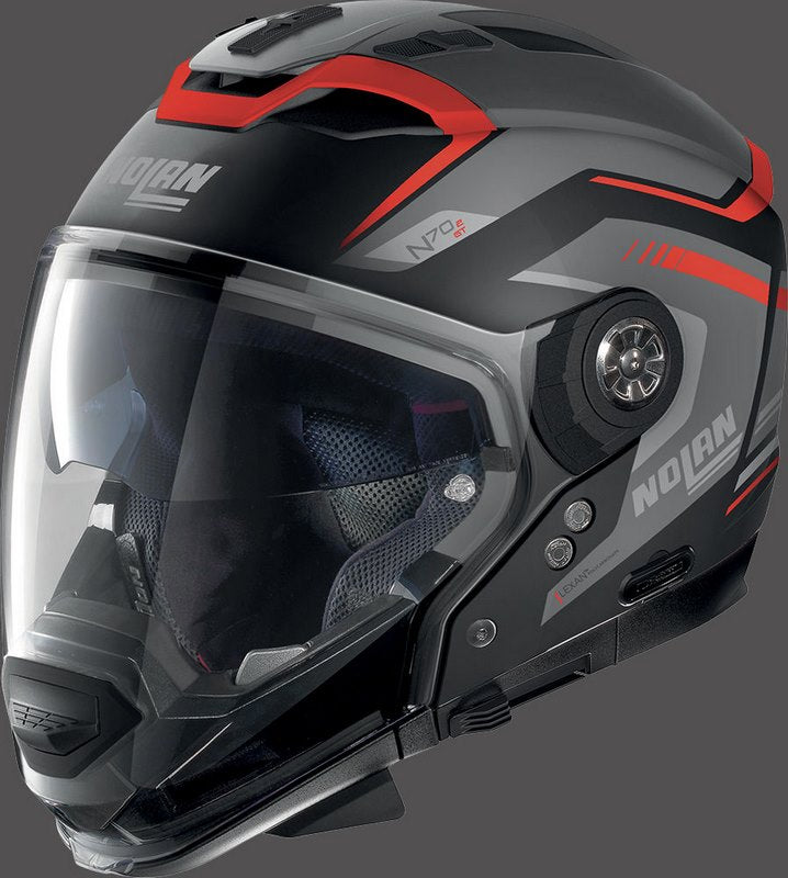 Nolan Modular Helmet N70-2 GT SWITCHBACK N, FLAT BLACK | N7G000598058