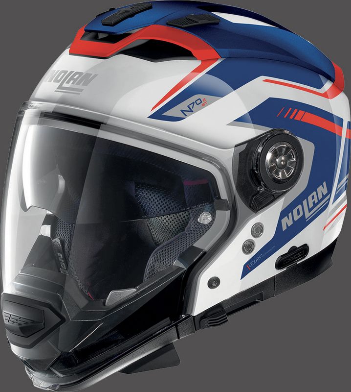Nolan Modular Helmet N70-2 GT SWITCHBACK N, Blue Red White | N7G000598061
