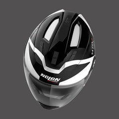 Nolan Modular Helmet N70.2 Gt Glaring N-com White Blue | N7G000798049