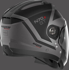 Nolan Modular Helmet N70-2 GT GLARING N-COM, SLATE GREY | N7G000798051