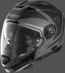 Nolan Modular Helmet N70-2 GT GLARING N-COM, SLATE GREY | N7G000798051