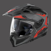 Nolan Modular Helmet N70.2x Torpedo N-com Red Lava Grey Matt | N7X000547042