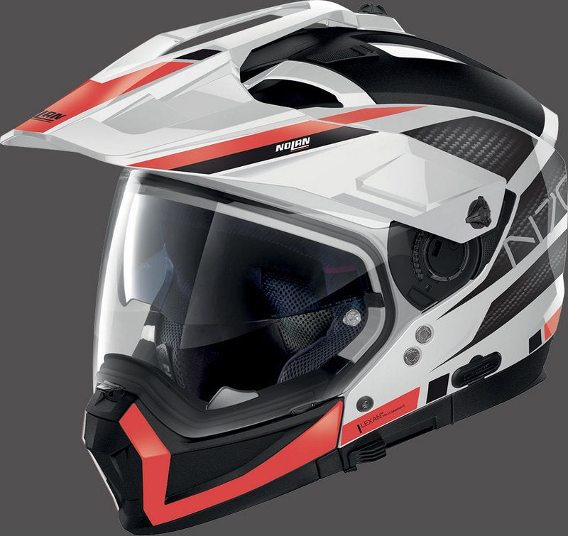 Nolan Full Face Helmet N70-2 X EARTHQUAKE N-C, METAL WHITE | N7X000583049