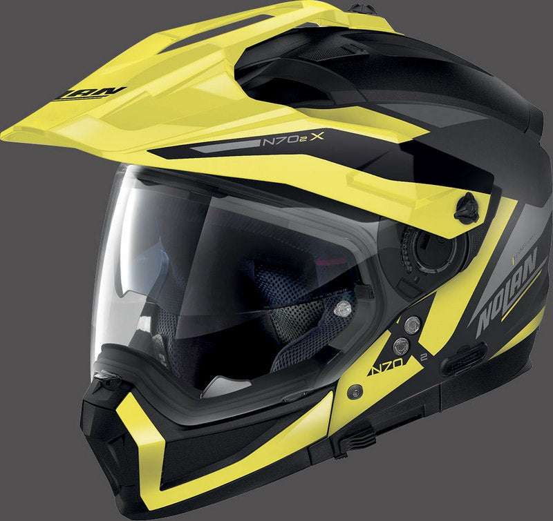 Nolan Full Face Helmet N70-2 X STUNNER N-COM, Yellow | N7X000899051