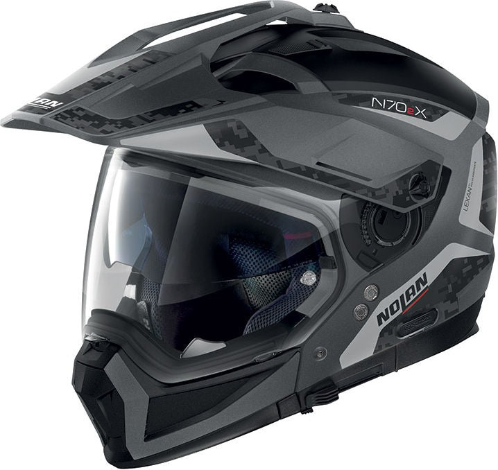 Nolan Modular Helmet N70-2 X 06 TORPEDO N-C, Grey Lava Grey Matt | N7Y000547041