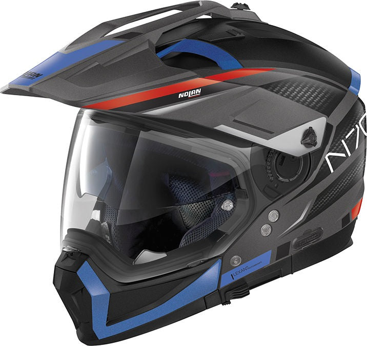 Nolan Modular Helmet N70-2 X 06 EARTHQUAKE, Blue Black | N7Y000583048