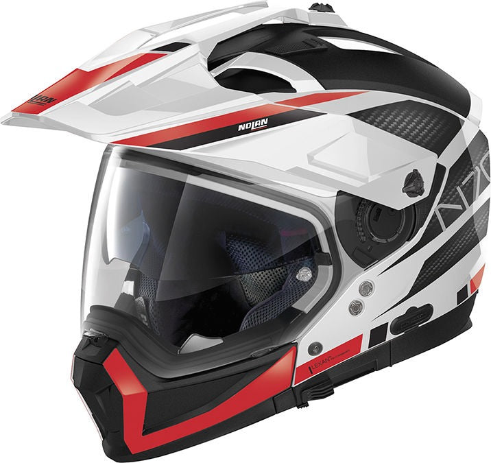 Nolan Modular Helmet N70-2 X 06 EARTHQUAKE, White Red | N7Y000583049