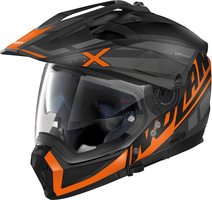 Nolan Modular Helmet N70-2 X 06 MIRAGE N-CO, Orange Black | N7Y000909056