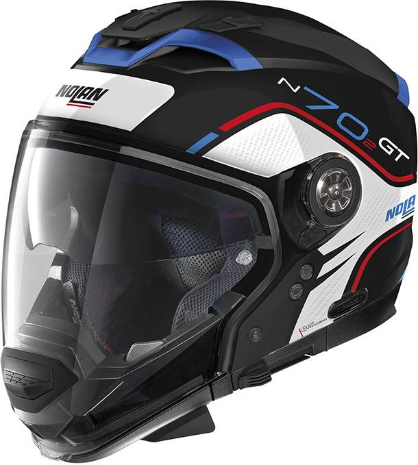 Nolan Modular Helmet N70-2 GT 06 FLYWHEEL N, Blue White | N7Z000586056
