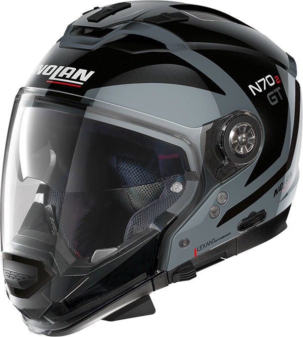 Nolan Modular Helmet N70-2 GT 06 GLARING N-C, Slate Grey | N7Z000798051