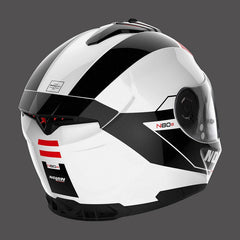 Nolan Full Face Helmet N80.8 Mandrake N-com Red White | N88000538049