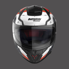 Nolan Full Face Helmet N80.8 Starscream N-com Red White Matt | N88000544035
