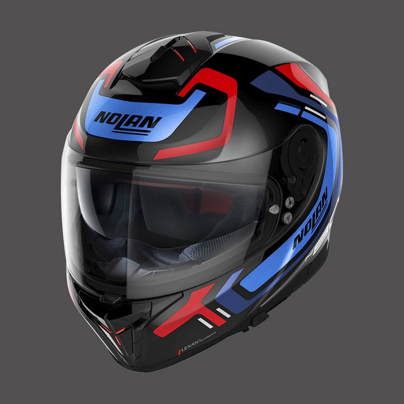 Nolan Full Face Helmet N80.8 Ally N-com Blue Red Black | N88000568043