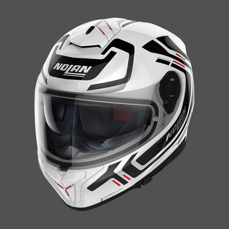 Nolan Full Face Helmet N80.8 Ally N-com Metal White | N88000568052