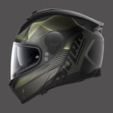 Nolan Full Face Helmet N80.8 Powerglide N-com Green Black Matt | N88000577046