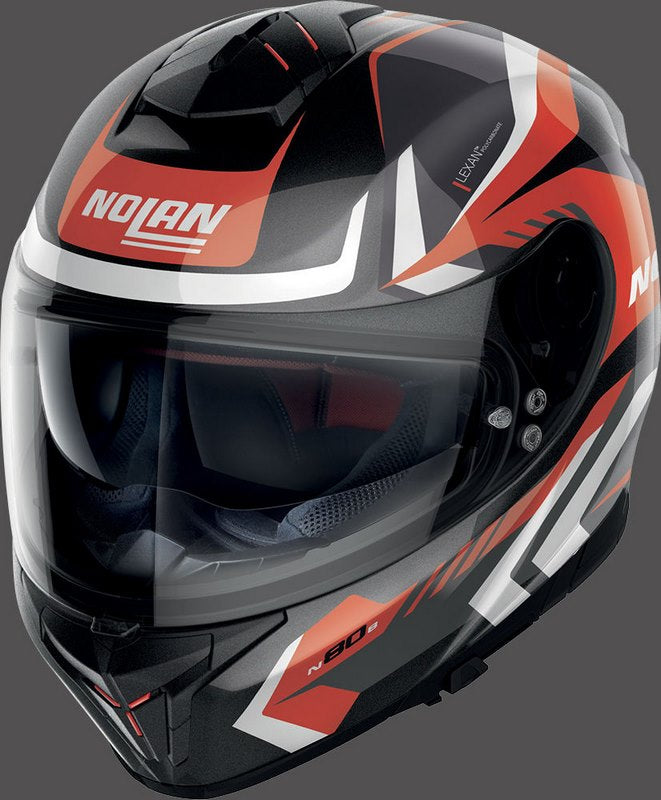 Nolan Full Face Helmet N80-8 RUMBLE N-COM, Red | N88000578059