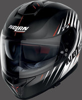 Nolan Full Face Helmet N80-8 KOSMOS N-COM, Black White | N88000584064