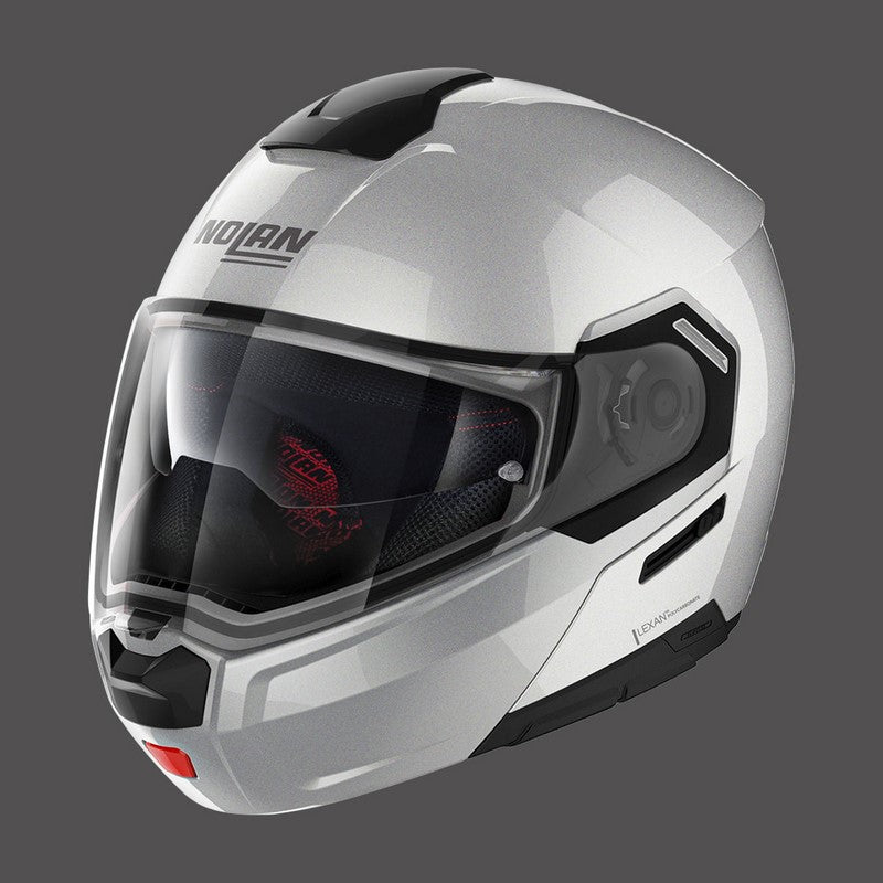Nolan Modular Helmet N90.3 Special N-com Salt Silver | N93000420011