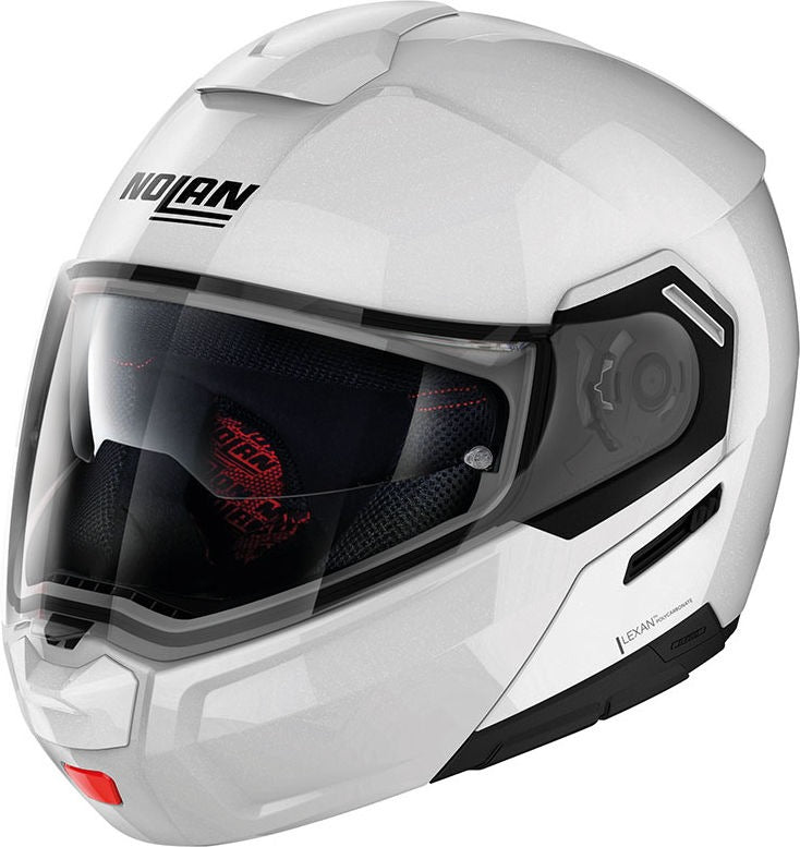 Nolan Modular Helmet N90-3 06 CLASSIC N-COM, Metal White | N9Z000027005