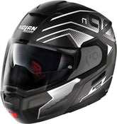Nolan Modular Helmet N90-3 06 COMEBACK N-CO, Black Matt White | N9Z000663043