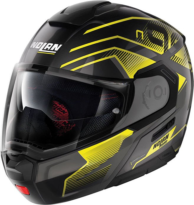 Nolan Modular Helmet N90-3 06 COMEBACK N-CO, Black Yellow | N9Z000663045