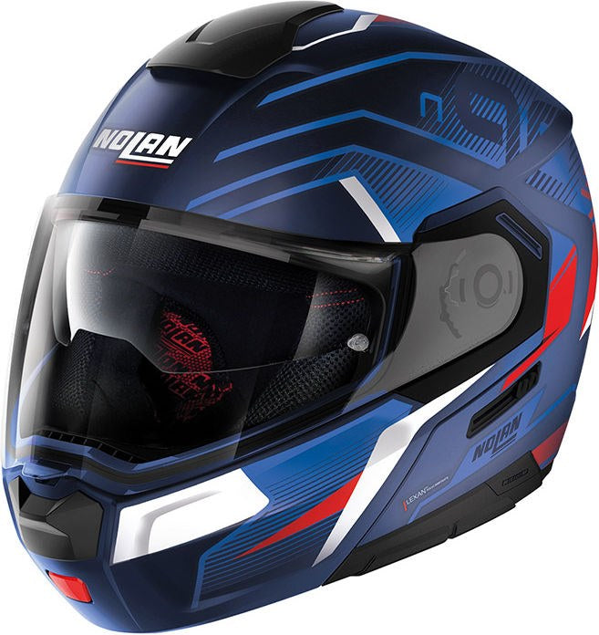 Nolan Modular Helmet N90-3 06 COMEBACK N-CO, Cayman Blue | N9Z000663046