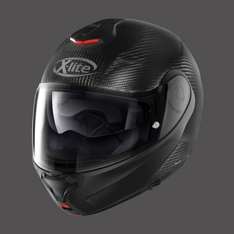 Nolan Modular Helmet X-lite X-1005 Ultra Carbon Dyad N-com Flat Black | U15000508002