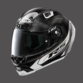 Nolan Full Face Helmet X-lite X-803 Rs Ultra Carbon Helmet Hot Lap White | U8R000482014