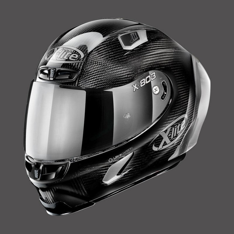 Nolan Full Face Helmet X-lite X-803 Rs Ultra Carbon Silver Edition Silver | U8R000569044